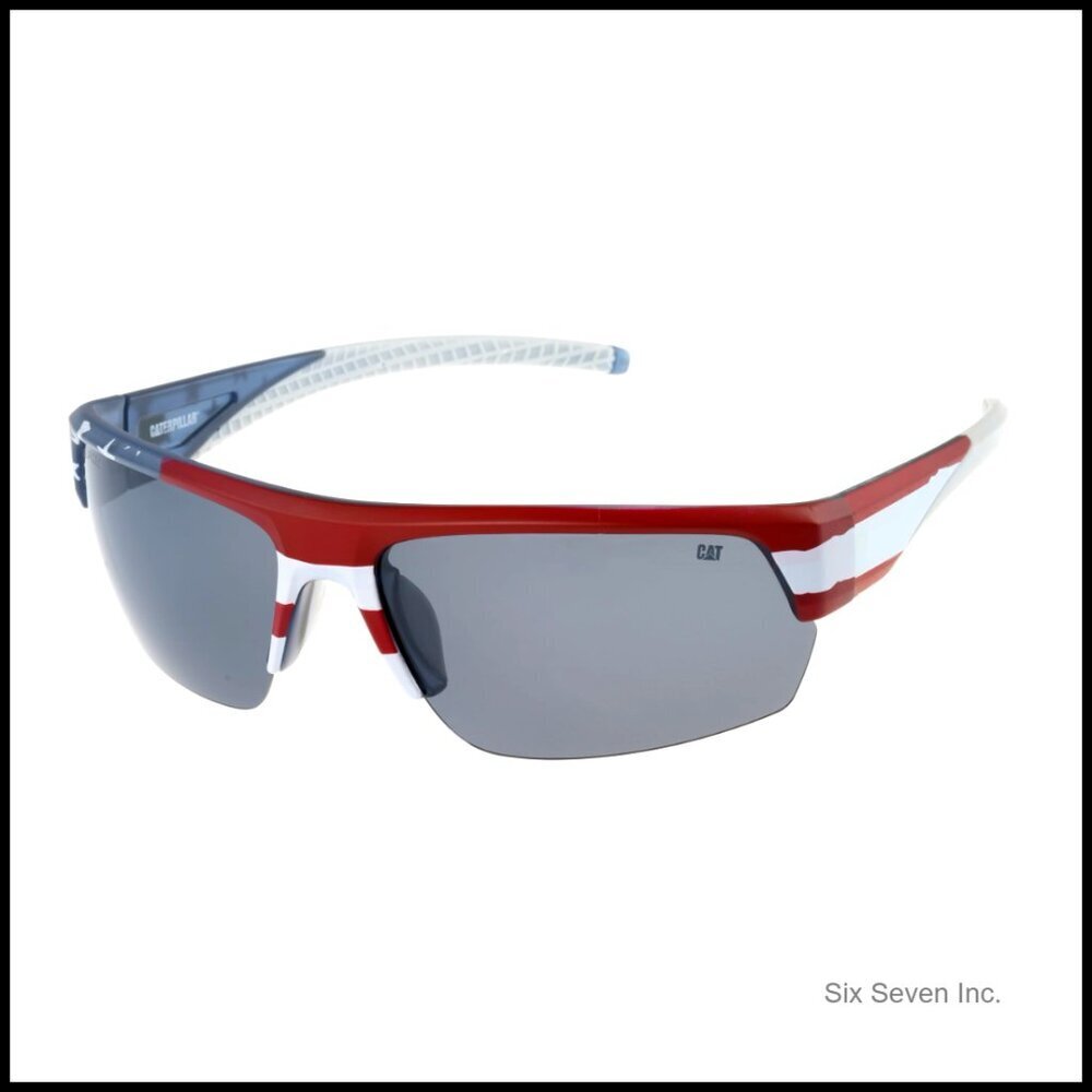 Polarized Wrap Sunglasses Semi-Rimless Classic Retro Men's Accessories UV400